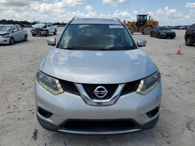 5N1AT2MT2EC755714 - 2014 NISSAN ROGUE S SILVER photo 5