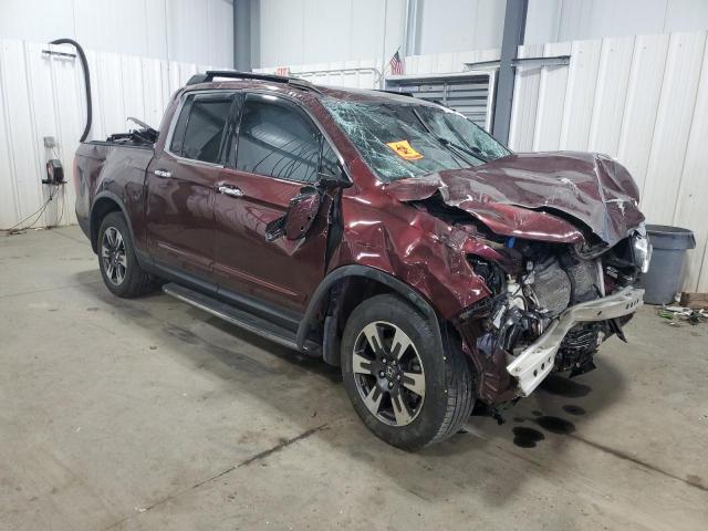 5FPYK3F78HB024960 - 2017 HONDA RIDGELINE RTL BURGUNDY photo 4