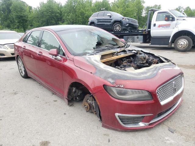 3LN6L5C94HR624903 - 2017 LINCOLN MKZ SELECT RED photo 1