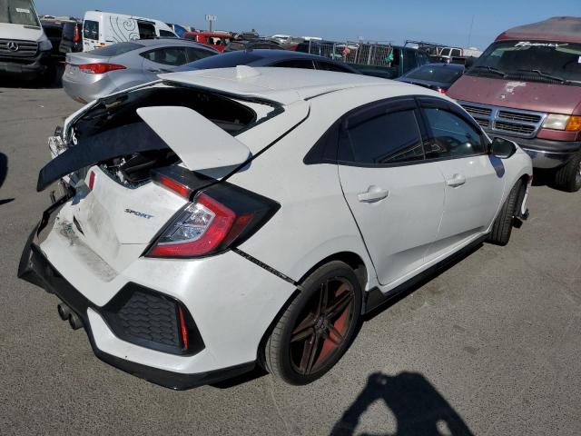 SHHFK7H43JU404898 - 2018 HONDA CIVIC SPORT თეთრი ფოტო 3