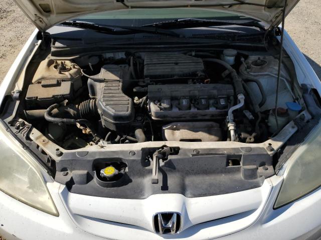 1HGES16395L019404 - 2005 HONDA CIVIC DX VP WHITE photo 11