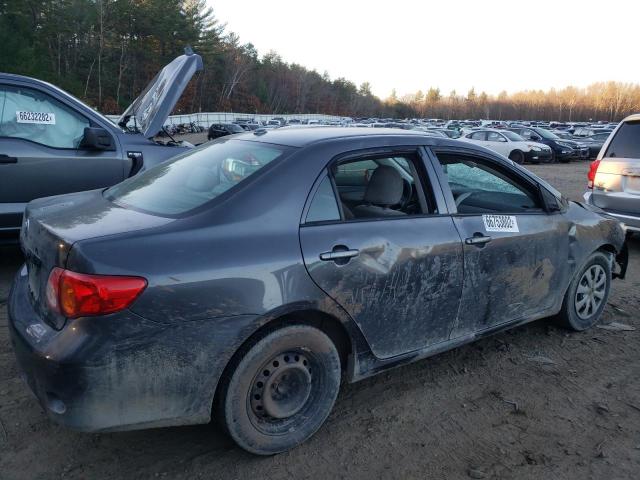 JTDBL40E299072152 - 2009 TOYOTA COROLLA BASE GRAY photo 4