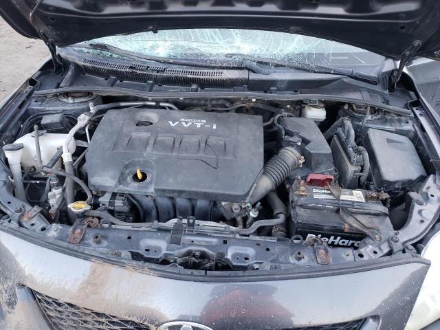 JTDBL40E299072152 - 2009 TOYOTA COROLLA BASE GRAY photo 7