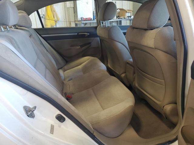 19XFA1F88AE003571 - 2010 HONDA CIVIC EX WHITE photo 10