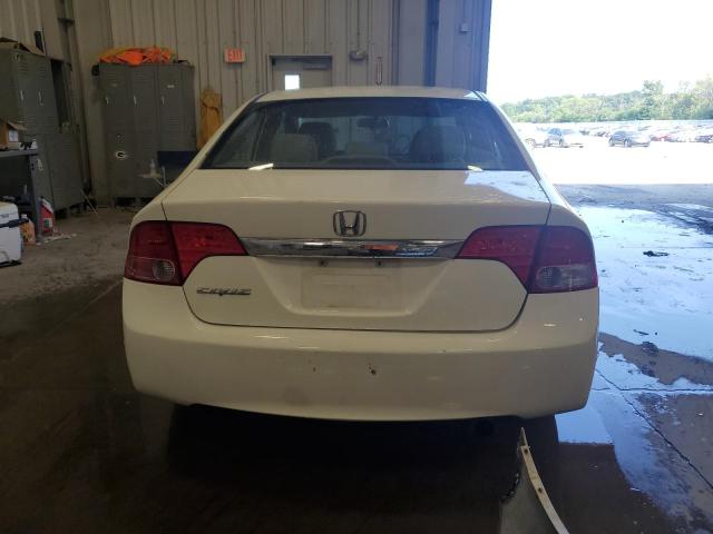 19XFA1F88AE003571 - 2010 HONDA CIVIC EX WHITE photo 6