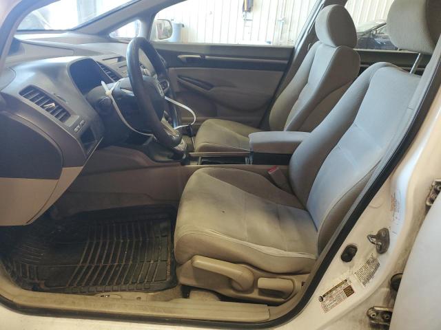 19XFA1F88AE003571 - 2010 HONDA CIVIC EX WHITE photo 7