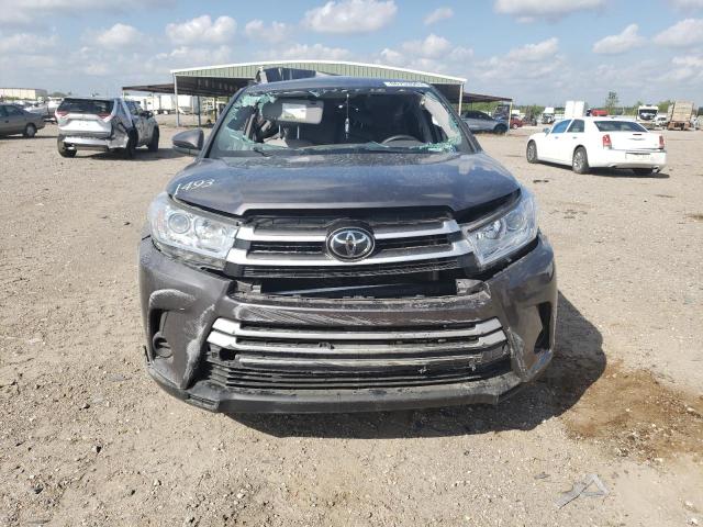 5TDZARFH2KS061498 - 2019 TOYOTA HIGHLANDER LE GRAY photo 5