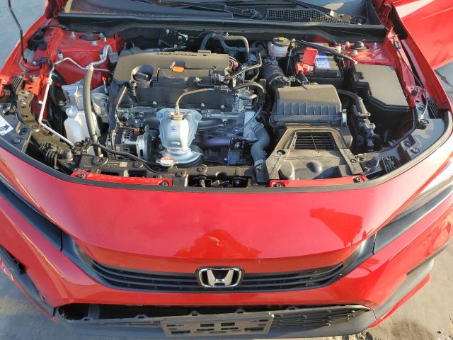 2HGFE2F57RH583008 - 2024 HONDA CIVIC SPORT RED photo 11