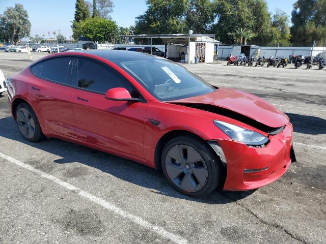 5YJ3E1EA6PF451922 - 2023 TESLA MODEL 3 Qırmızı foto 4