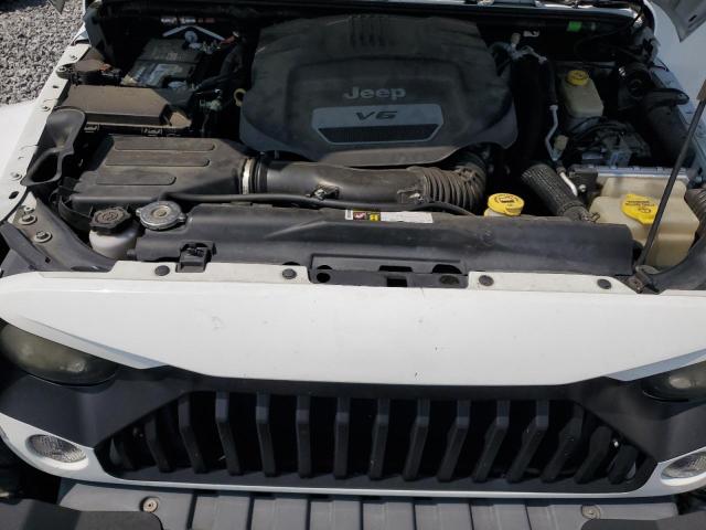 1C4BJWEG1GL290997 - 2016 JEEP WRANGLER UNLIMITED SAHARA WHITE photo 12