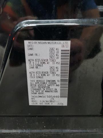 5N1AL0MN5EC505440 - 2014 INFINITI QX60 Qara foto 13