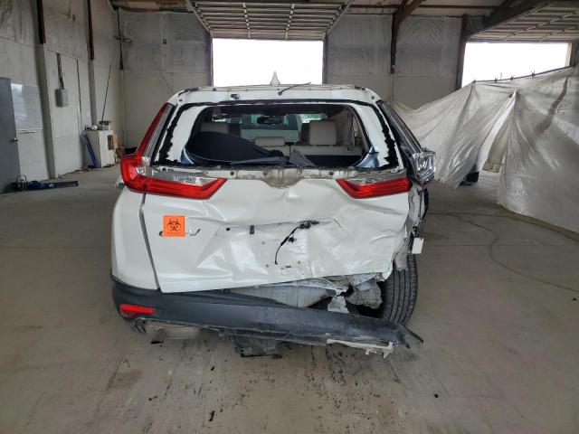 5J6RW1H88JL014244 - 2018 HONDA CR-V EXL WHITE photo 6