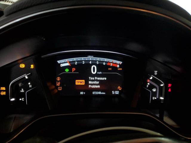 5J6RW1H88JL014244 - 2018 HONDA CR-V EXL WHITE photo 9