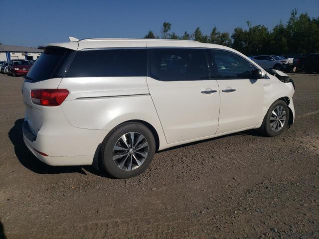 KNDMC5C11G6229403 - 2016 KIA SEDONA EX WHITE photo 3