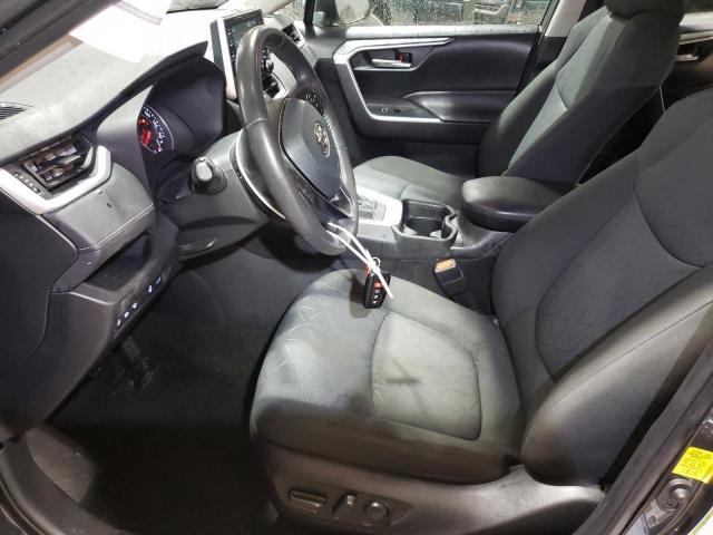 2T3P1RFV7MC254441 - 2021 TOYOTA RAV4 XLE GRAY photo 7