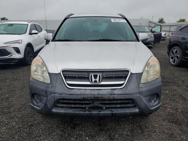 SHSRD78805U308804 - 2005 HONDA CR-V EX SILVER photo 5