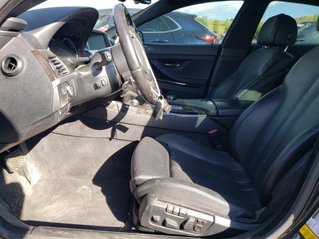 WBA6B8C58FD453601 - 2015 BMW 640 XI GRAN COUPE BLACK photo 7