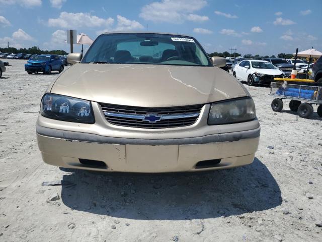 2G1WF52K049412153 - 2004 CHEVROLET IMPALA CREAM photo 5