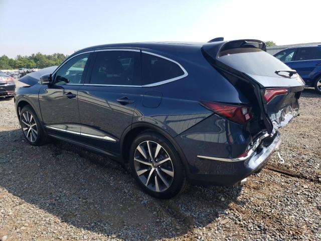 5J8YE1H49SL014323 - 2025 ACURA MDX TECHNOLOGY Կապույտ լուսանկար 2