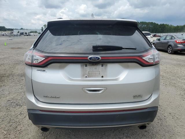 2FMPK3J94JBC57780 - 2018 FORD EDGE SEL Сріблястий фото 6