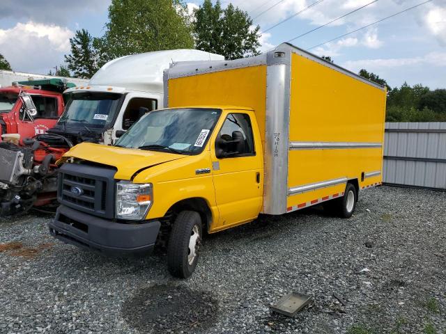 1FDWE3FS7KDC15971 - 2019 FORD ECONOLINE E350 SUPER DUTY CUTAWAY VAN YELLOW photo 1