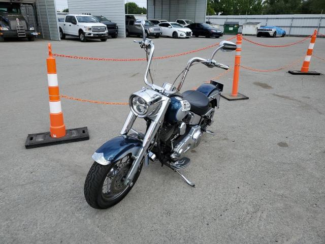 1HD1BXB371Y065234 - 2001 HARLEY-DAVIDSON FLSTFI BLUE photo 2