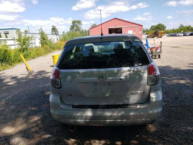 2T1KR32E77C661131 - 2007 TOYOTA COROLLA MA XR SILVER photo 6