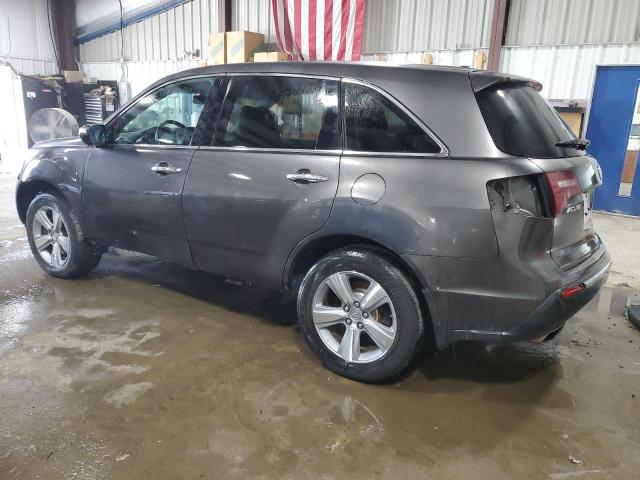 2HNYD2H40CH546785 - 2012 ACURA MDX TECHNOLOGY GRAY photo 2