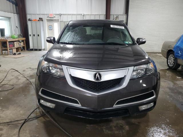 2HNYD2H40CH546785 - 2012 ACURA MDX TECHNOLOGY GRAY photo 5