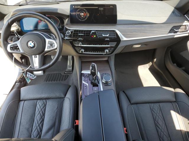 WBA13BK07NCK99901 - 2022 BMW M550XI GRAY photo 8