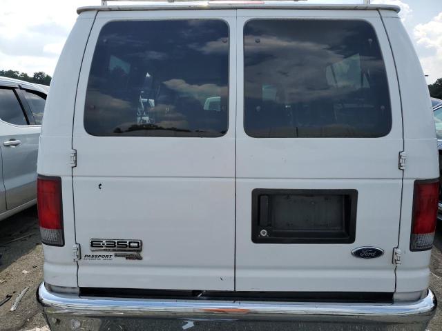 1FBNE31L08DB31200 - 2008 FORD ECONOLINE E350 SUPER DUTY WAGON WHITE photo 10