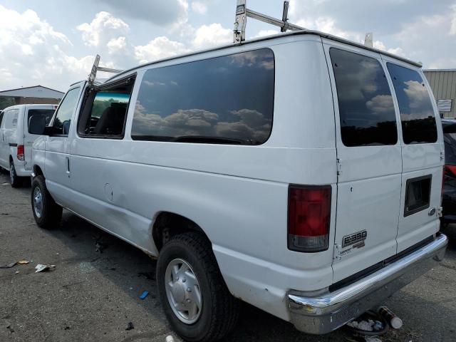 1FBNE31L08DB31200 - 2008 FORD ECONOLINE E350 SUPER DUTY WAGON WHITE photo 2