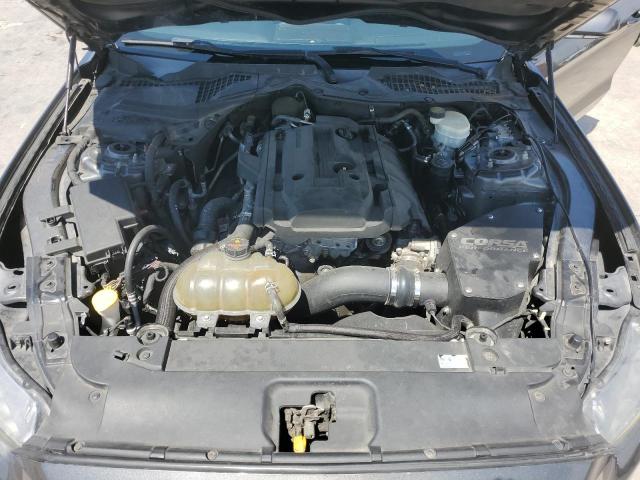 1FA6P8TH7F5375374 - 2015 FORD MUSTANG GRAY photo 11