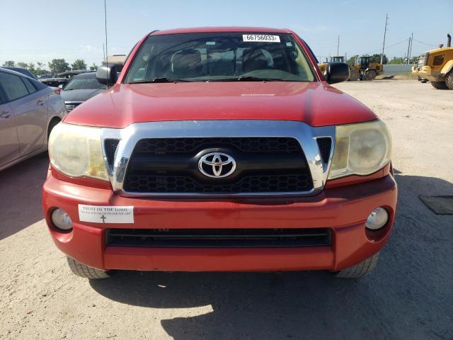 5TFTU4GN3BX009229 - 2011 TOYOTA TACOMA PRERUNNER ACCESS CAB RED photo 5