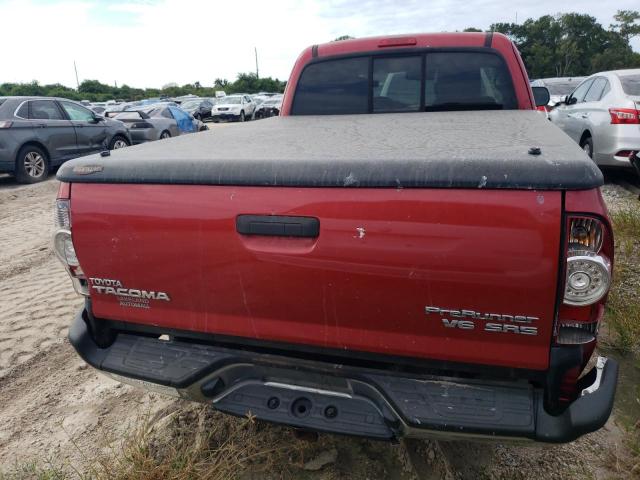 5TFTU4GN3BX009229 - 2011 TOYOTA TACOMA PRERUNNER ACCESS CAB RED photo 6