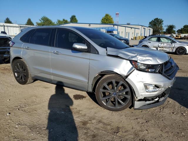 2FMPK3AP0FBB73932 - 2015 FORD EDGE SPORT SILVER photo 4