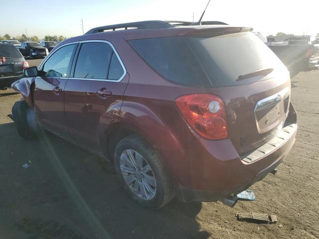 2CNFLPEY7A6260375 - 2010 CHEVROLET EQUINOX LT MAROON photo 2