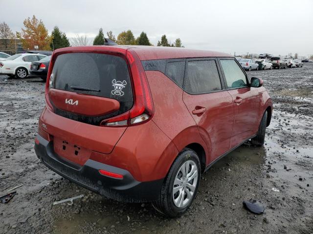 KNDJ23AU5N7810692 - 2022 KIA SOUL LX RED photo 4