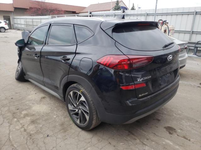 KM8J3CAL5KU968690 - 2019 HYUNDAI TUCSON LIMITED BLACK photo 3