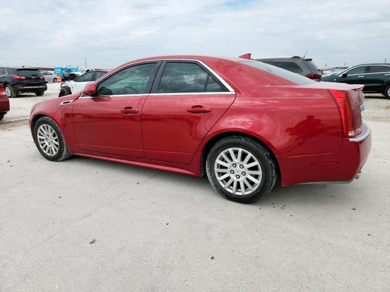 1G6DF5E52C0109276 - 2012 CADILLAC CTS LUXURY COLLECTION Rouge photo 2