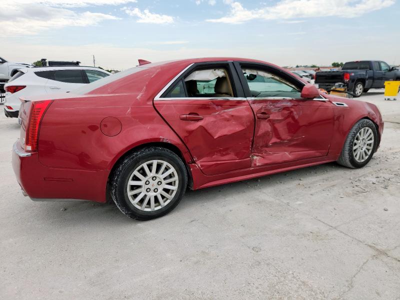 1G6DF5E52C0109276 - 2012 CADILLAC CTS LUXURY COLLECTION Rouge photo 3