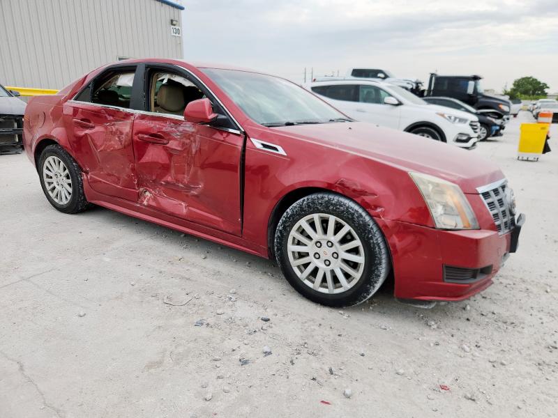 1G6DF5E52C0109276 - 2012 CADILLAC CTS LUXURY COLLECTION Rouge photo 4