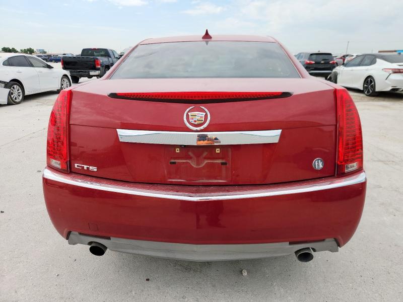 1G6DF5E52C0109276 - 2012 CADILLAC CTS LUXURY COLLECTION Rouge photo 6
