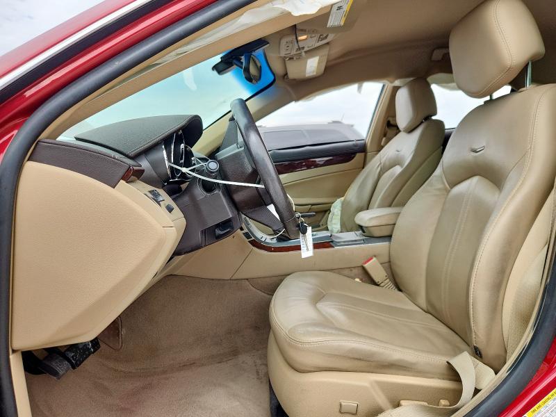 1G6DF5E52C0109276 - 2012 CADILLAC CTS LUXURY COLLECTION Rouge photo 7