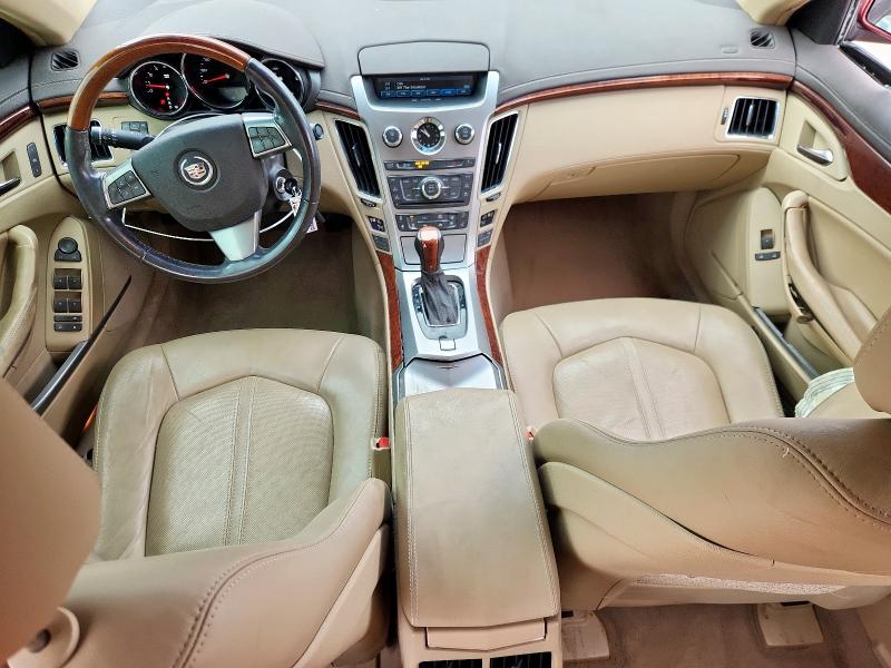 1G6DF5E52C0109276 - 2012 CADILLAC CTS LUXURY COLLECTION Rouge photo 8