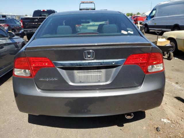 19XFA16679E031601 - 2009 HONDA CIVIC LX-S Մոխրագույն լուսանկար 6