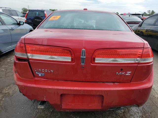 3LNHL2GC0CR805986 - 2012 LINCOLN MKZ RED photo 6