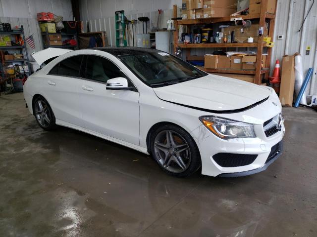 WDDSJ4GB3EN116510 - 2014 MERCEDES-BENZ CLA 250 4MATIC WHITE photo 4