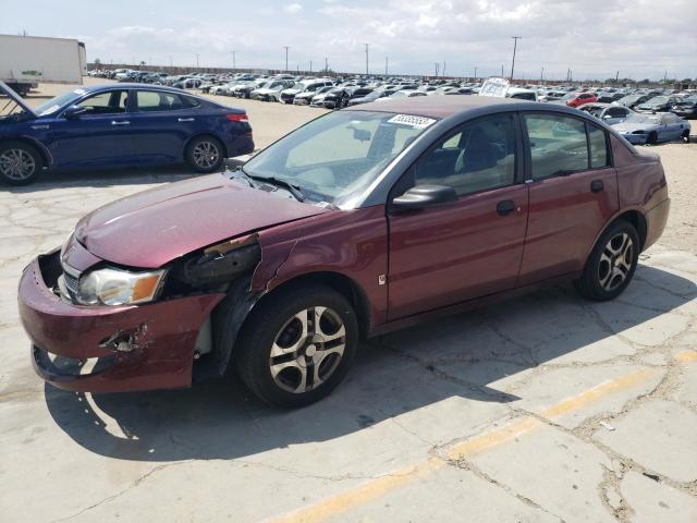 1G8AF52F73Z183991 - 2003 SATURN ION LEVEL 1 BURGUNDY photo 1