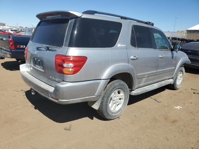 5TDBT48A52S072199 - 2002 TOYOTA SEQUOIA LIMITED SILVER photo 3